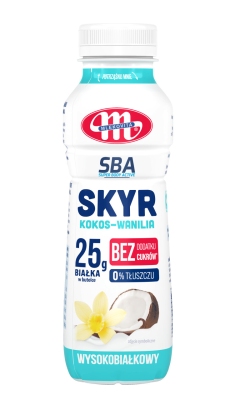 MLEKOVITA JOGURT SKYR PITNY PROTEIN KOKOS WANILIA 330G/12 SZT
