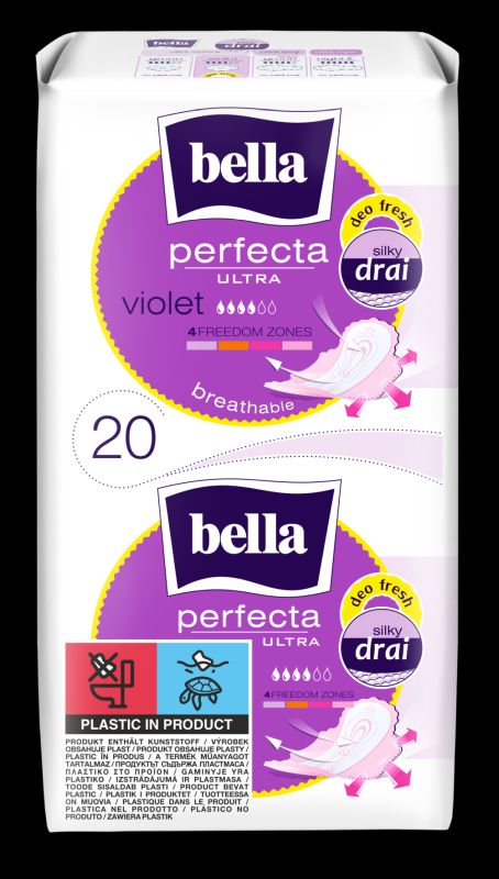 BELLA PODPASKI VIOLET 20 SZT\1szt