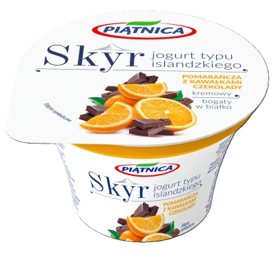 PIATNICA JOGURT SKYR POMARANCZA I CZEKOLADA 150G