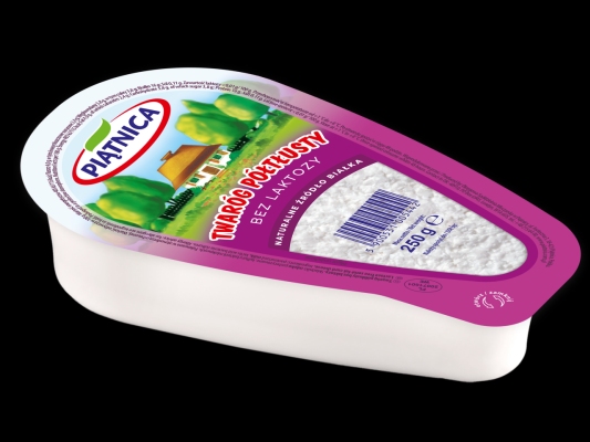 PIATNICA TWAROG POLTLUSTY BEZ LAKTOZY 250G/6 SZT
