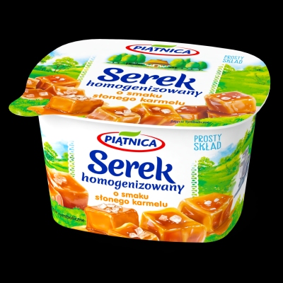 PIATNICA SEREK HOMOGENIZOWANY SLONY KARMEL 150G/12 SZT