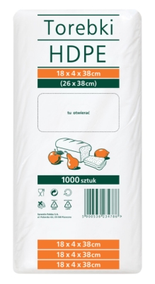 SARANTIS TOREBKI SPOZYWCZE 18X4X38  1000SZT\1szt