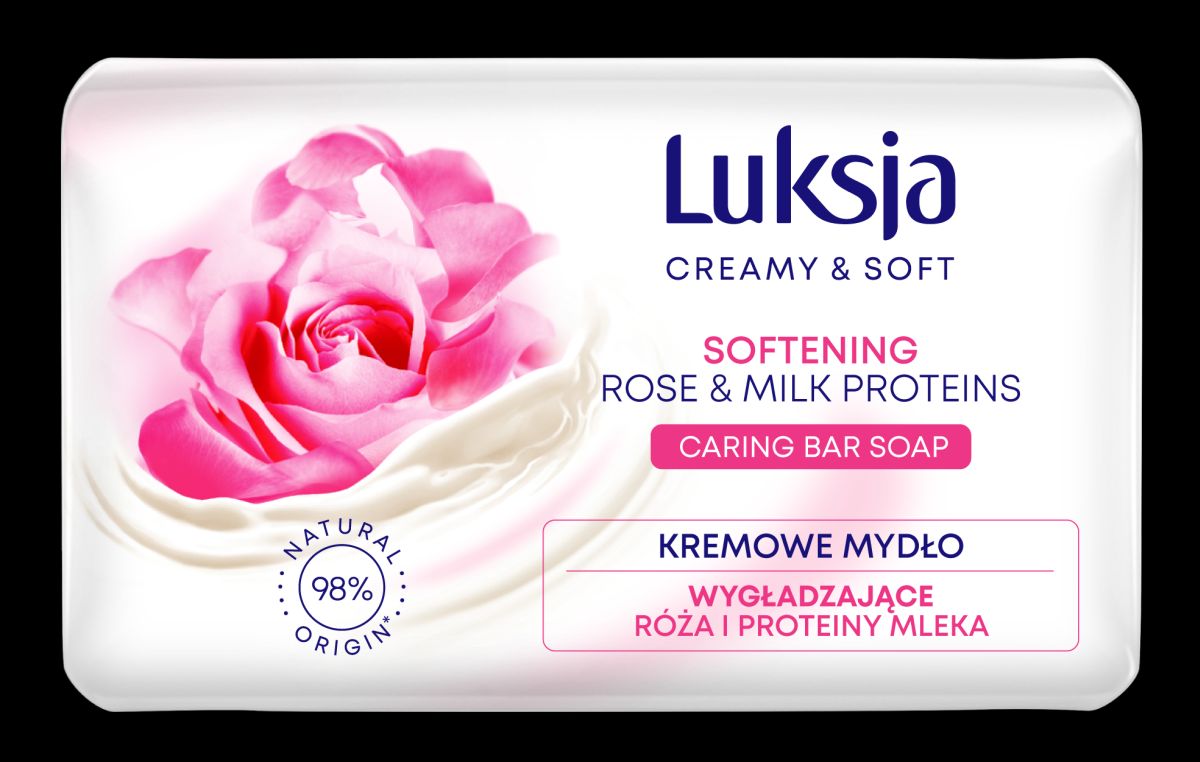 LUKSJA MYDLO ROZA I PR MLE 90G\1szt