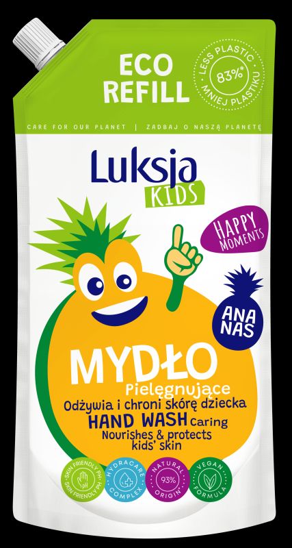 LUKSJA KIDS  MYDLO ZAPAS 500ML\1szt