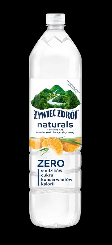 ZYWIEC NATURALS MANDARYNA TRAWA CYTRYNOWA 1,2L\1szt