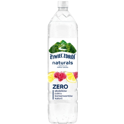 ZYWIEC NATURAL WODA CYTRYNA MALINA 1,2L SK/6 SZT