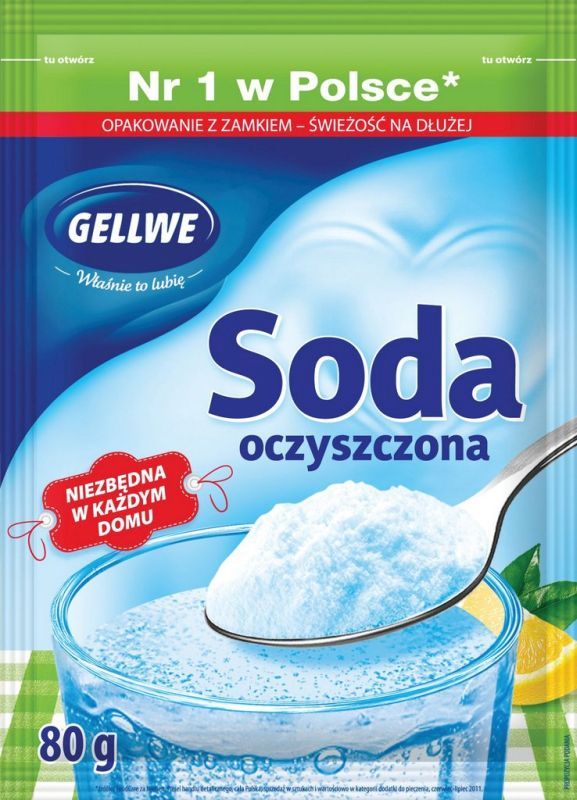 GELLWE SODA OCZYSZCZONA 70G\1szt