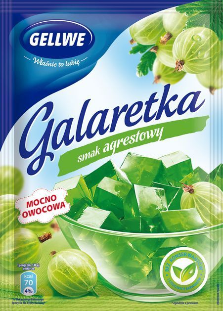 GELLWE GALARETKA AGRESTOWA 75G\1szt