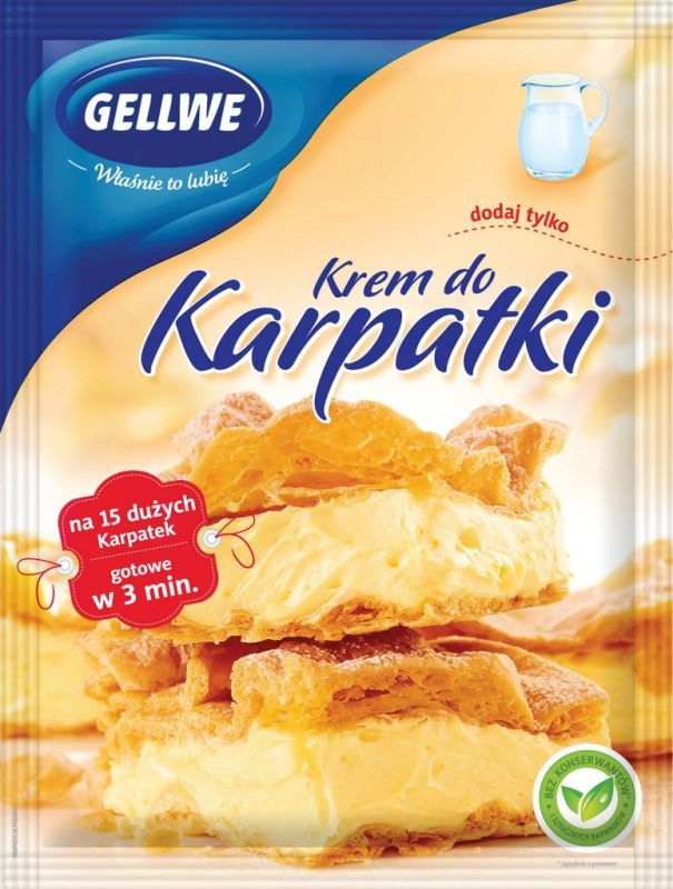 GELLWE KREM KARPATKA 3 MIN 145G\1szt