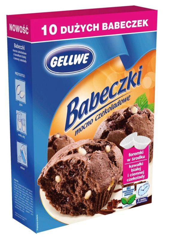 GELLWE BABECZKI CZEKOLADOWE 300G\1szt