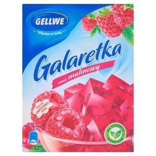 GELLWE GALARETKA MALINOWA 72G/40 SZT