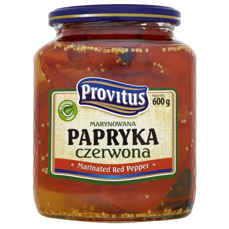 PROVITUS PAPRYKA MARYNOWANA 600G\1szt