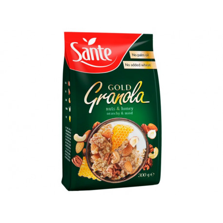 SANTE GRANOLA GOLD ORZECH 300G\1szt