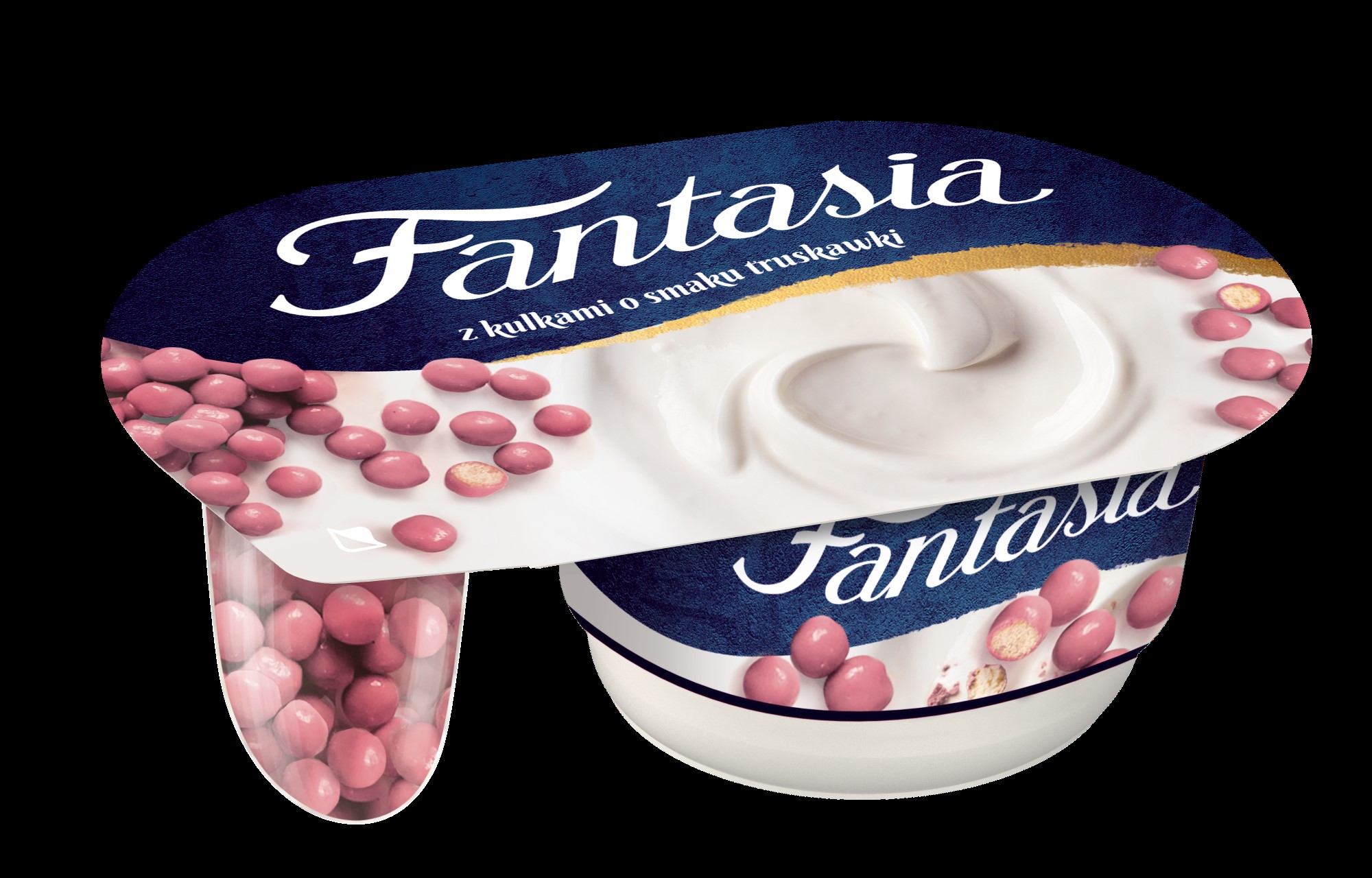 FANTASIA JOGURT KULKI TRUSKAWKA 100G\1szt