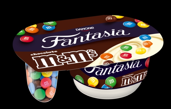 FANTASIA JOGURT WANILOWY M&M 120G/12 SZT