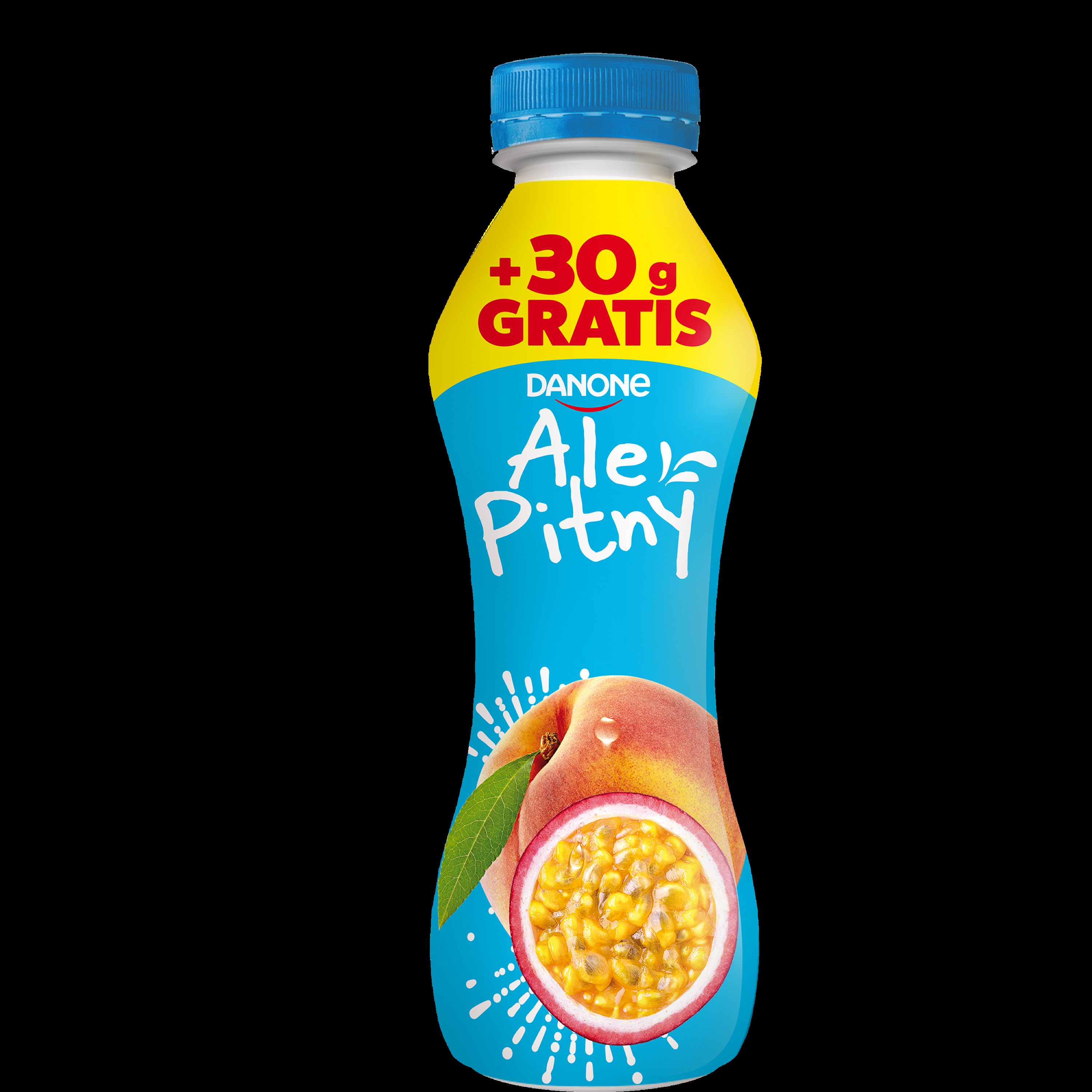 DANONE ALE PITNY BRZOSKWINIA MARAK 270G+30G/6 SZT