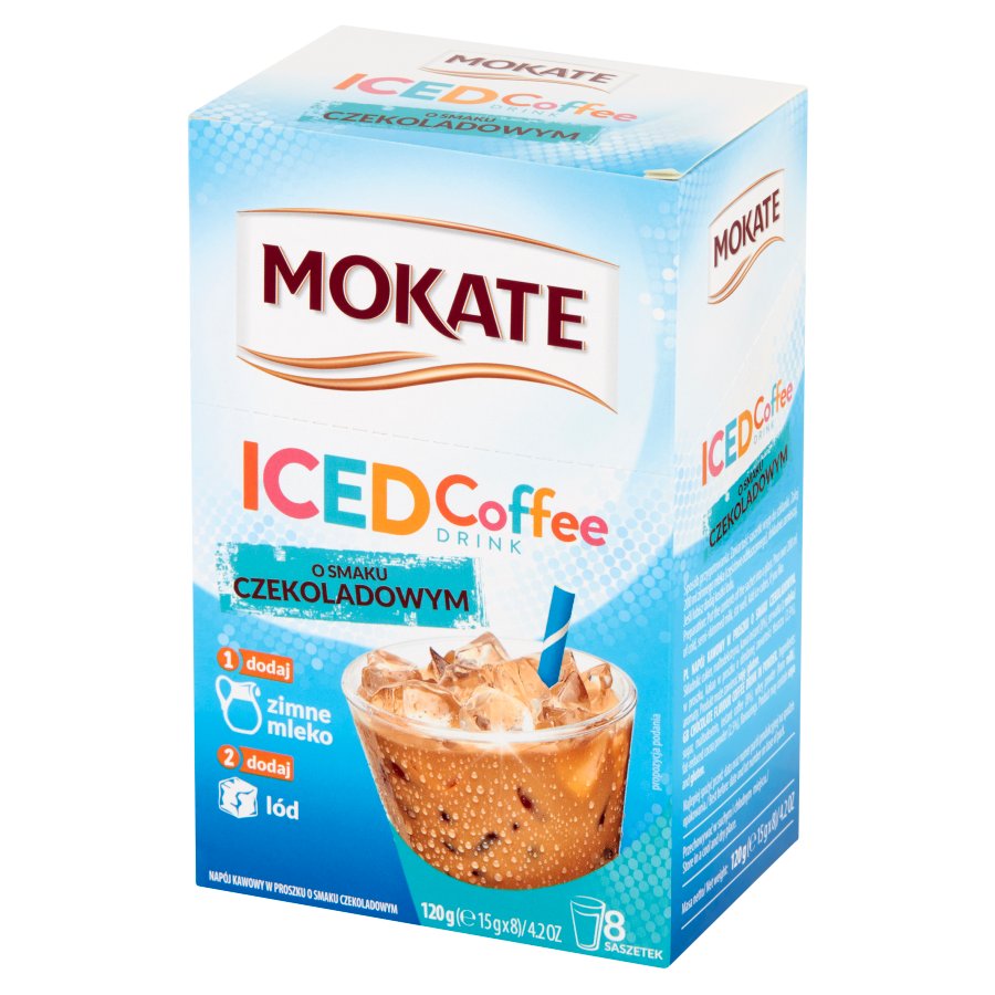 MOKATE ICED COFFEE MOCHA 15GX8\1szt