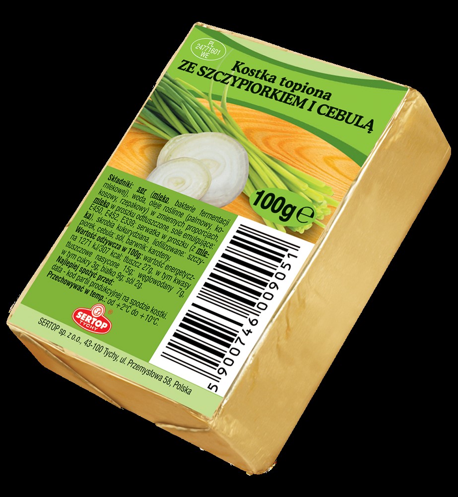 SERTOP KOSTKA SEROPODNA ZE SZCZYPIORKIEM 100G/1 SZT