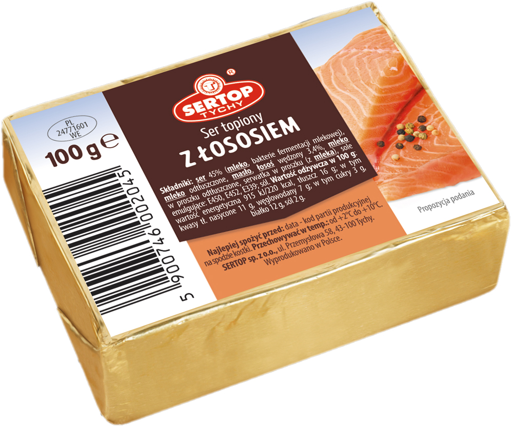 SERTOP SER TOPIONY Z LOSOS KOSTKA 100G/10 SZT