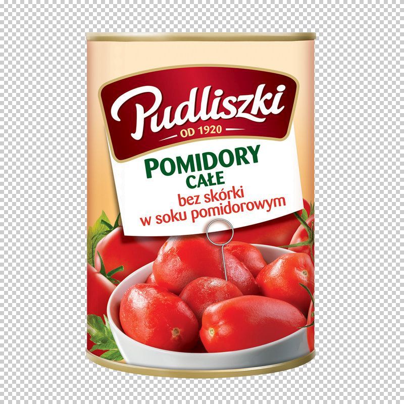 PUDLISZKI POMIDORY CALE W SOSIE POMIDOROWYM 400G\1szt