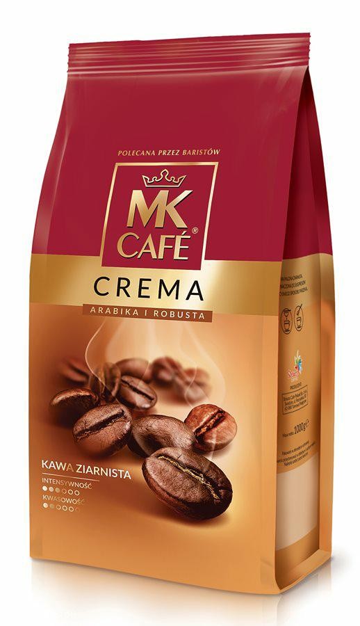 MK CAFE CREMA KAWA ZIARNO 1KG\1szt