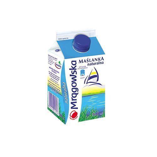 MRAGOWSKA MASLANKA NATURALNA 500G\6szt