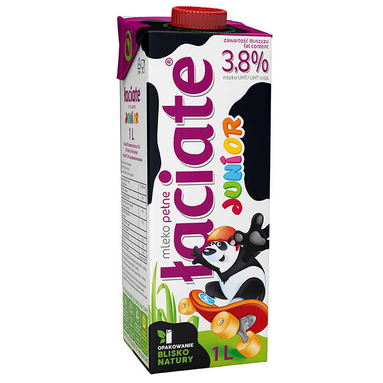 LACIATE MLEKO UHT JUNIOR 3,8% ML\8szt