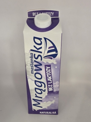 MRAGOWSKA MASLANKA NATURALNA BEZ LAKTOZY 1L