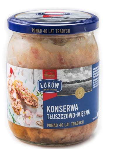 LUKOW KONSERWA TLUSZCZOWO MIESNA 465G\n