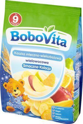 BOBOVITA KASZKA MLECZNO ZBOZOWA 4 OWOCE 230G\1szt