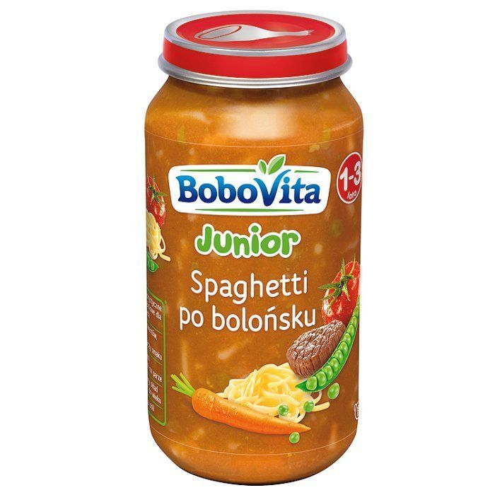 BOBOVITA SPAGHETTI PO BOLONSKU 250G\1szt