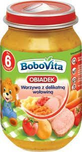 BOBOVITA WARZYWA WOLOWINA 190G\1szt