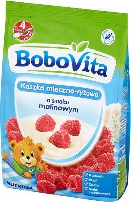 BOBOVITA KASZKA MLECZNO RYZ MALINOWA 230G\1szt