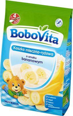 BOBOVITA KASZKA MLECZNO RYZ BANAN 230G\1szt