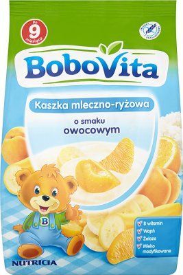 BOBOVITA KASZKA MLECZNO RYZ WIELOOWOCOWA 230G\1szt