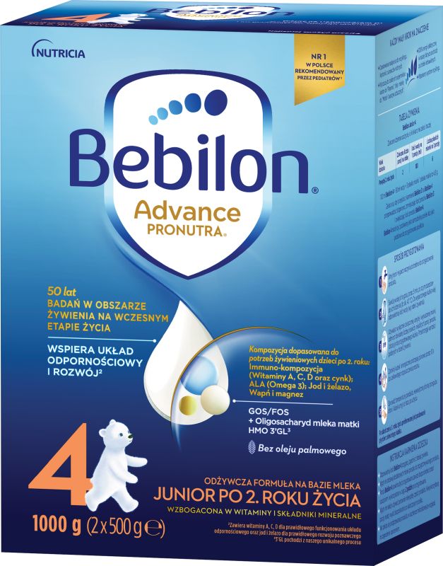 BEBILON ADVANCE 4 2X500G\1szt