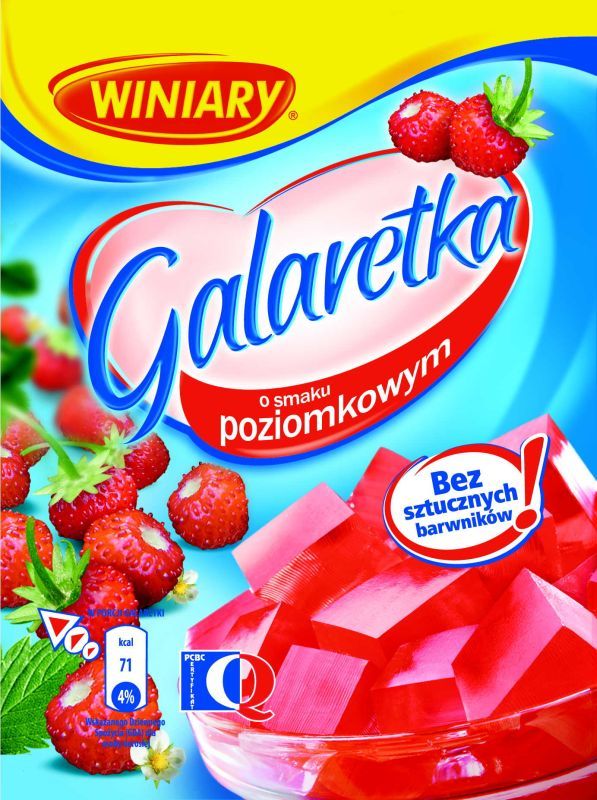 WINIARY GALARETKA POZIOMKOWA 75G/22SZT