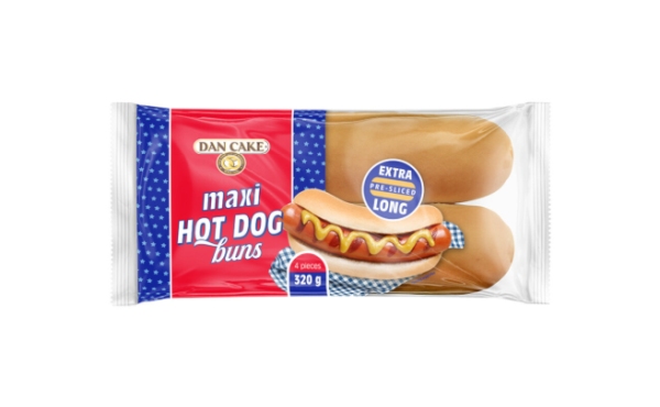 DAN CAKE BULKA MAXI HOT DOG 320G\1szt