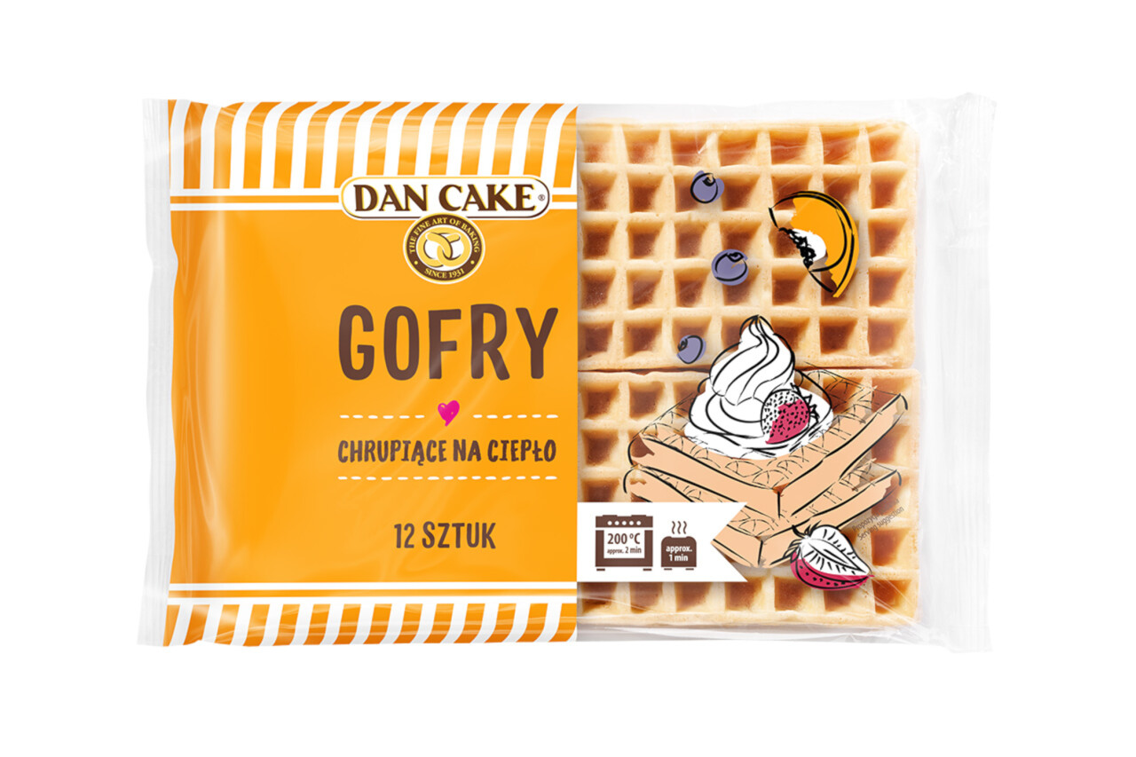 DAN CAKE MINI GOFRY 250G/1 SZT