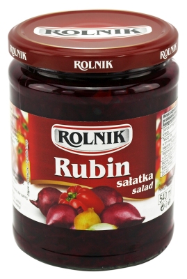 ROLNIK SALATKA RUBIN 540ML/500G