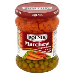 ROLNIK MARCHEW Z GROSZKIEM 510G/6 SZT