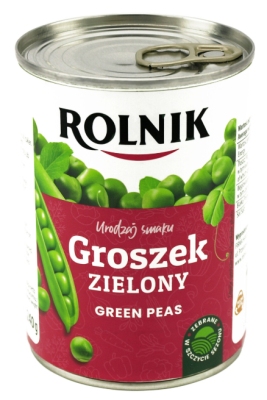 ROLNIK GROSZEK KONSERWOWY 400G\6szt