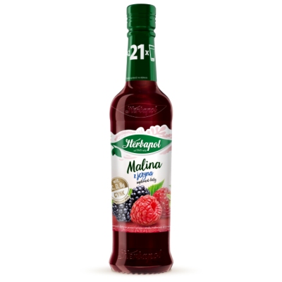 HERBAPOL SYROP MALININA JEZYNA 420ML\8szt