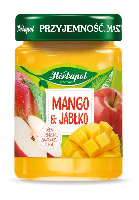 HERBAPOL DZEM MANGO JABLKO 280G