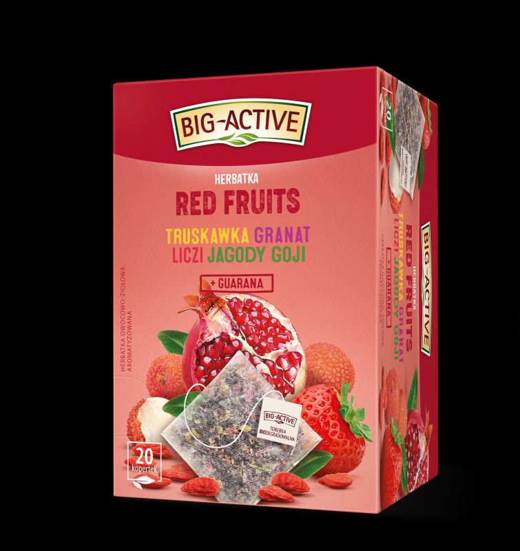 BIG ACTIVE HERBATA OWOCOWA RED FRUITS 20TB\1szt