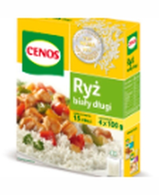 CENOS RYZ DLUGOZIARNISTY BIALY 100GX4\12szt