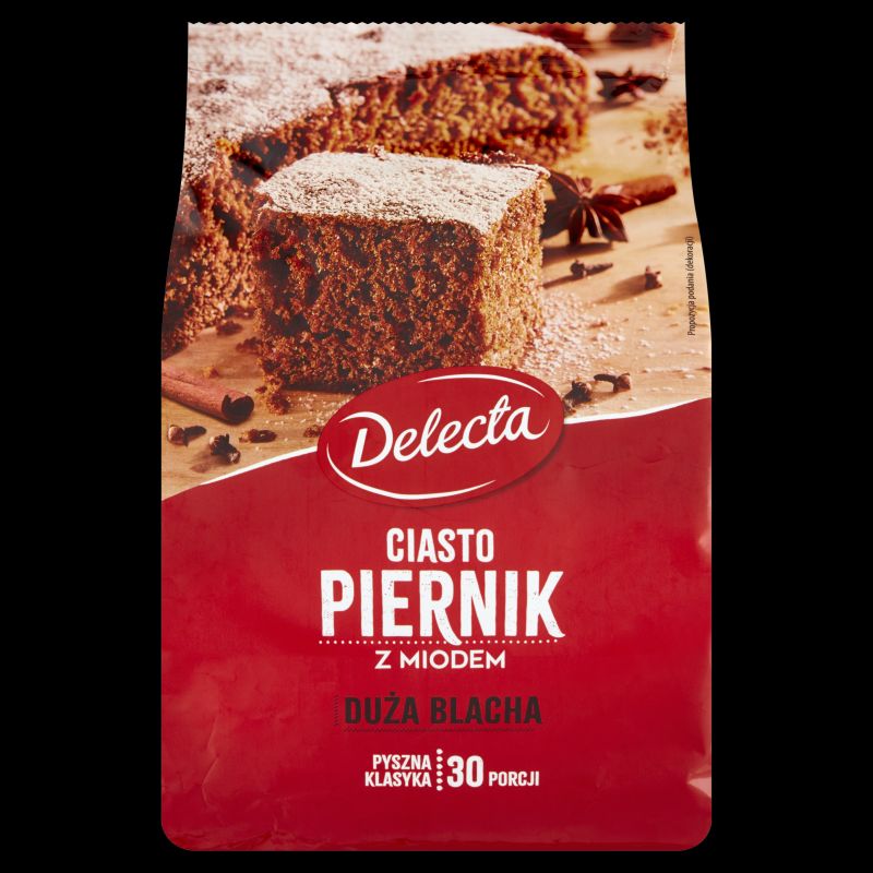 DELECTA PIERNIK DUZA BLACHA 680G\1szt