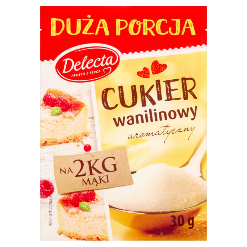 DELECTA CUKIER WANILINOWY 30G\1szt