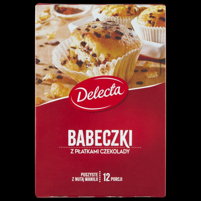 DELECTA BABECZKI PL?ATKI CZEKOLAD 280G !