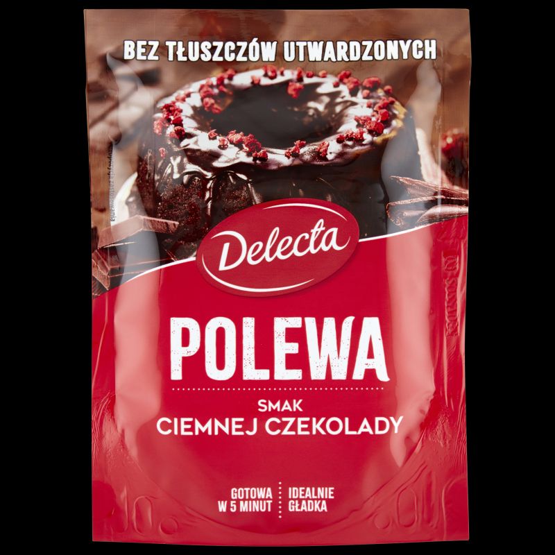 DELECTA POLEWA CZEKOLAD TWARDA 100G